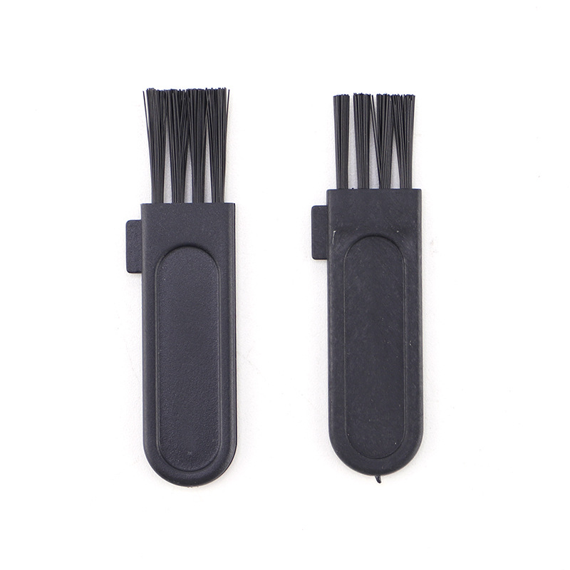 Source Factory Keyboard Small Bristle Brush Dust Removal Brush Head Small Appliance Cleaning Brush Hard and Soft Bristle Wholesale