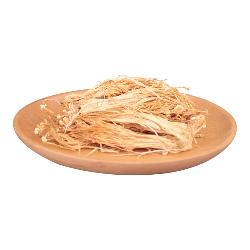 Dried Enoki Mushrooms 500g Free Shipping Qingyuan Farm Natural Sulfur-Free Uncut Uncut Uncut Platinum Enoki Mushrooms