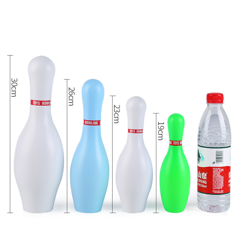 Bowling Toy Kidsren's Large Outdoor Indoor Family Interactive Props Team Building Sports Regular Competition Solid Ball