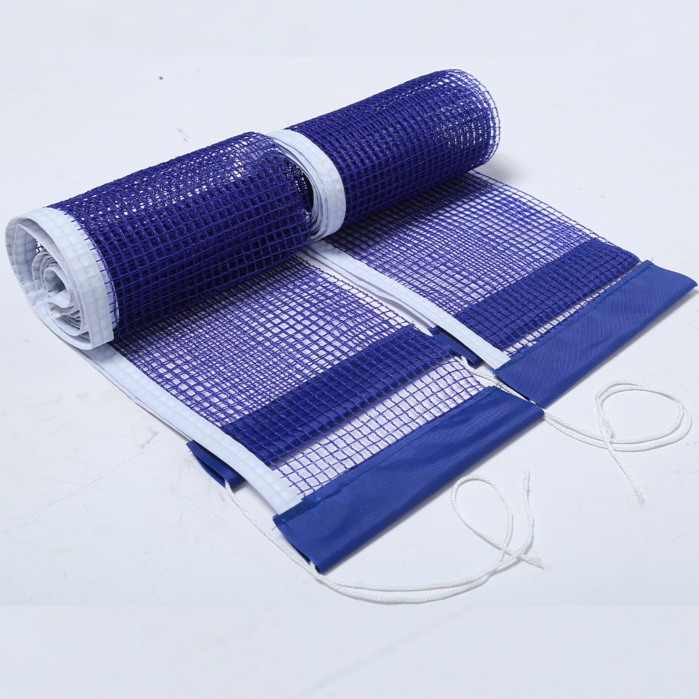Portable Table Tennis Net Manufacturer Wholesale 7-Day No-Reason Returns Blue, Black and Green Polyester Table Tennis Net