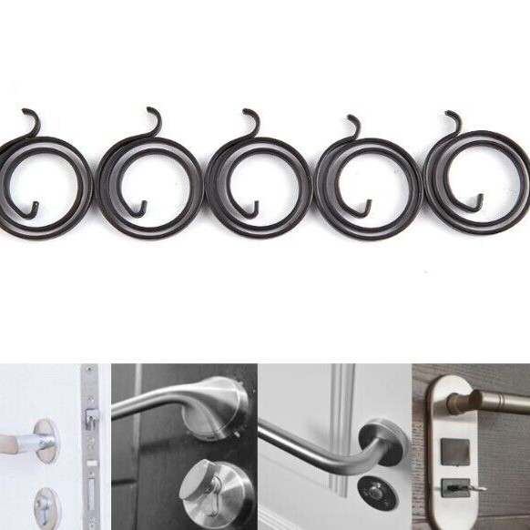 Aluminum Lock Repair Spring, Broken Bridge Lock Spring, Stainless Steel Lock Handle Spring, Lock Torsion Spring, C-Type Shaft