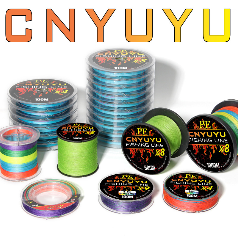 4 Braid 8 Braid 9 Braid 100.3m 500.1m Colorful 10.1m Colorful Fishing Line Pe Braided Line Fishing Line