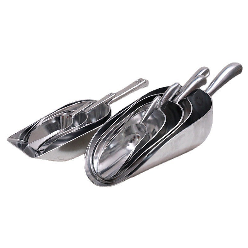 Manufacturer Wholesale Ice Shovel Thickened Round Mouth Ice Shovel Square Mouth Ice Shovel Grain Medicinal Shovel Dry Goods Powder Fertilizer Shovel