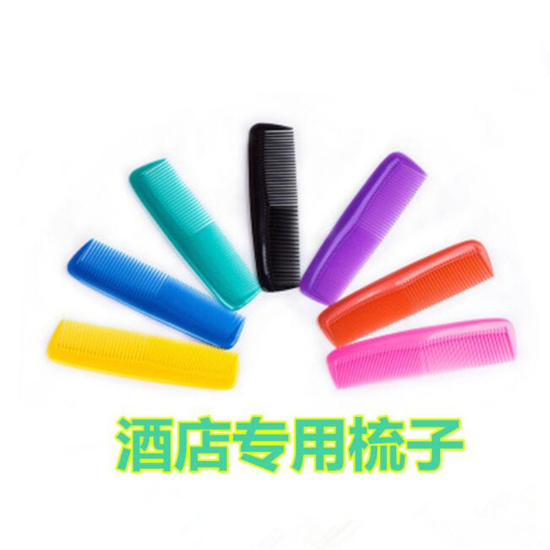 New Hotel-Specific Comb, Colorful Mini Coarse and Fine Tooth Plastic Small Comb, Popular Foreign Trade Item