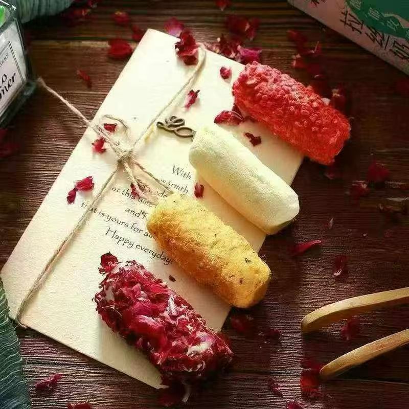 I'M Hungry for Soufflé Rolls, Meat Floss, Seaweed, Original Matcha, Chocolate Flavor, Casual Dairy Snacks Mixed Pack