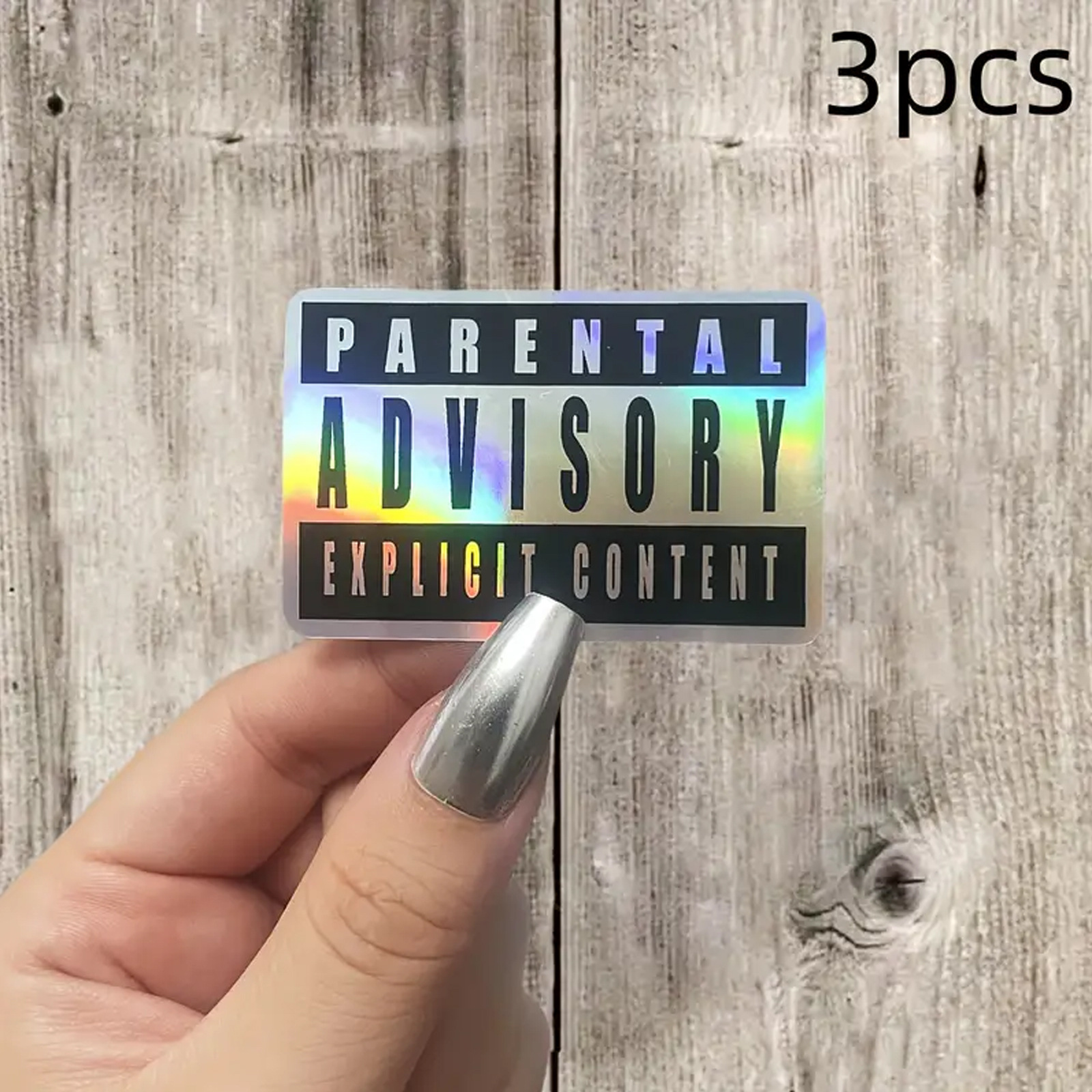 Виниловые наклейки для ноутбуков, автомобилей, мотоциклов, лазерные наклейки, английский ПВХ