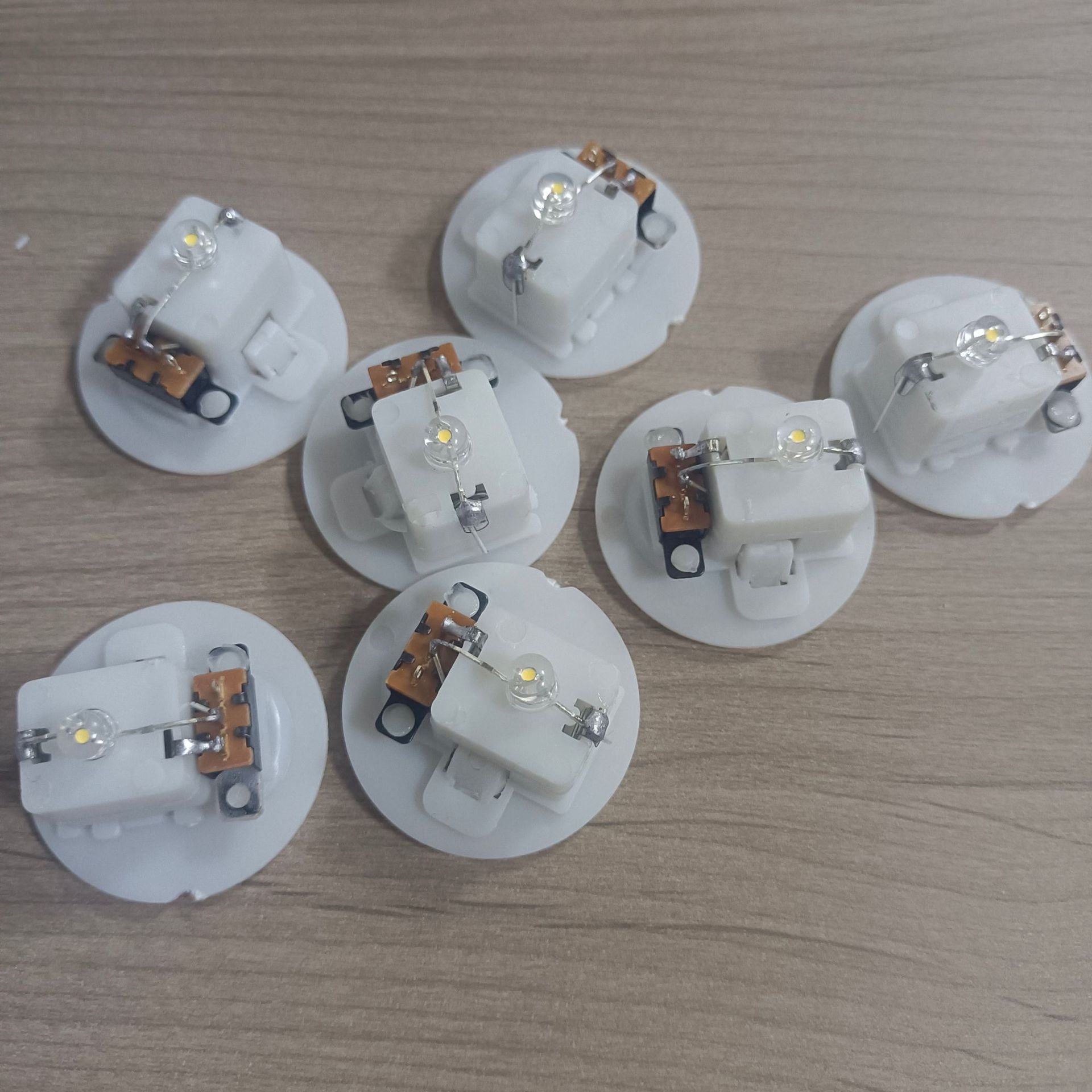 Source Manufacturer Led Night Light Small Toy 3.5cm Base Light Lr44 Battery Light Assembly Light Single Color Colorful