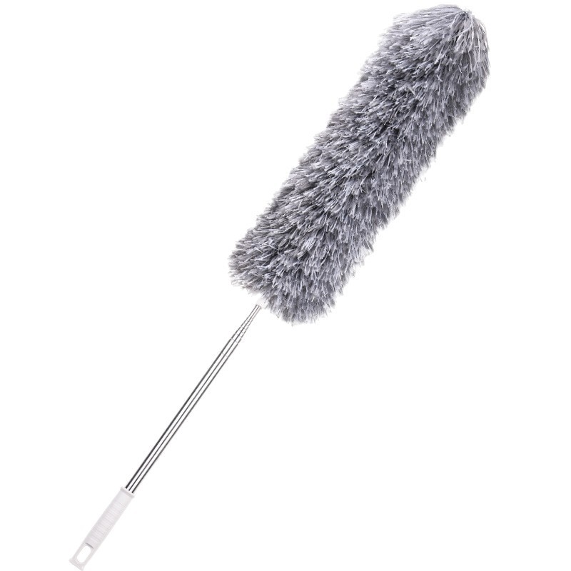 Cross-Border Feather Duster Dust Duster Household Car Use Not Easy to Shed Household Cleaning Zenzi Retractable