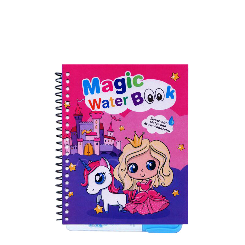 Children's water painting book painting book creative magic graffiti colorful water painting album kindergarten coloring can be used repeatedly