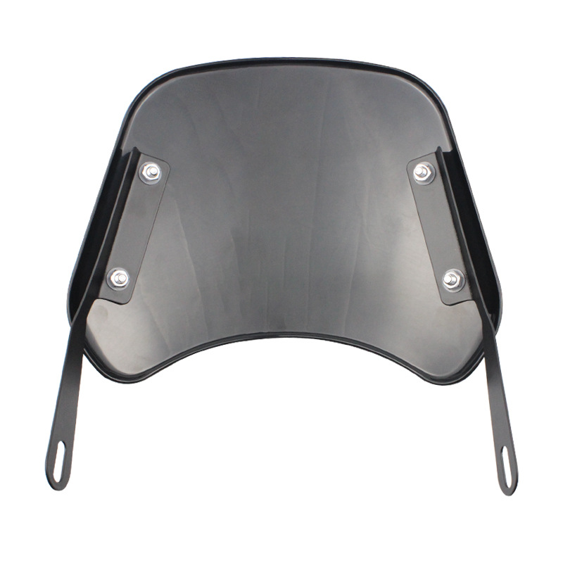 Suitable for Niu Electric Scooter Windscreen, Motorcycle Retro Headlight Wind Shield, Modified Universal Wind Deflector