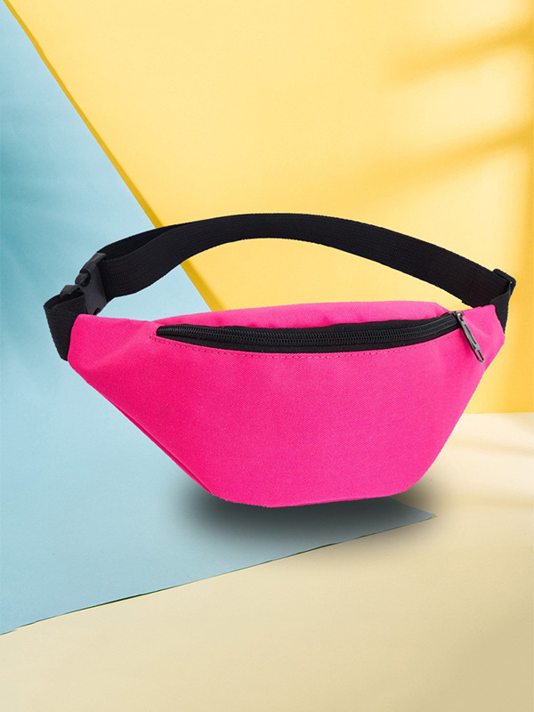 Men's and women's sports waist bag chest bag ladies multi-functional change mobile phone bag business wallet shoulder messenger bag wholesale