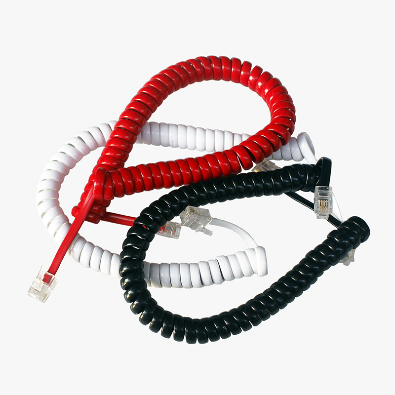 Telephone handset line telephone handle line telephone line telephone handset line telephone curve factory direct sales