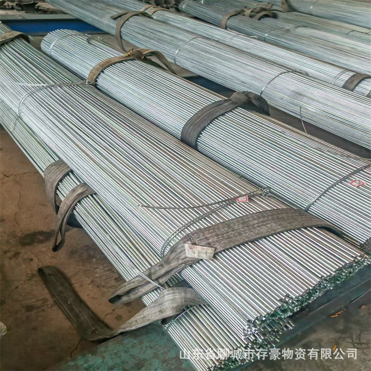 Оцинкованный круглый стальной пруток Q235 8 мм, 10 мм, 12 мм, горячее цинкование