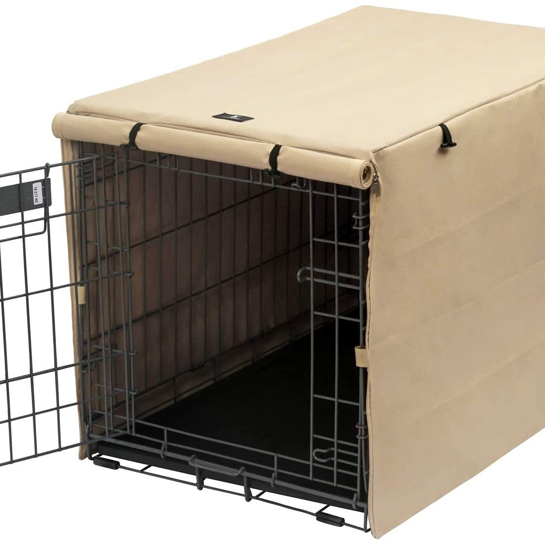 Outdoor Dog Cage Cover, Rainproof and Warm, Dog and Cat Cage Cover, Windproof Outdoor Winter Cotton Cover, Insulation Cover