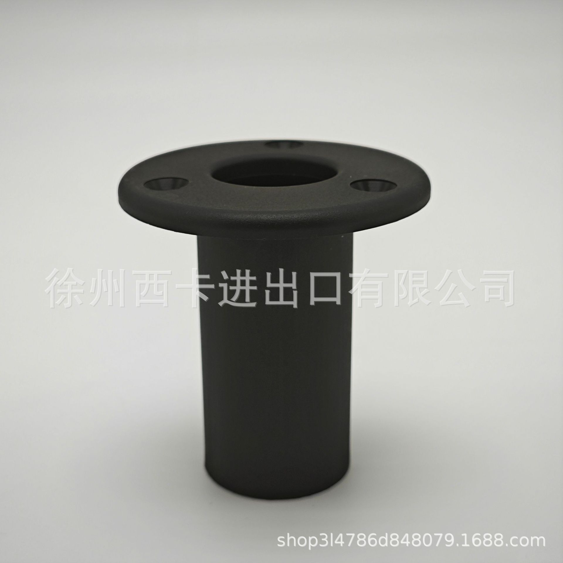 Втулка черного нейлона 25 мм для лодочных лестниц и морских аксессуаров