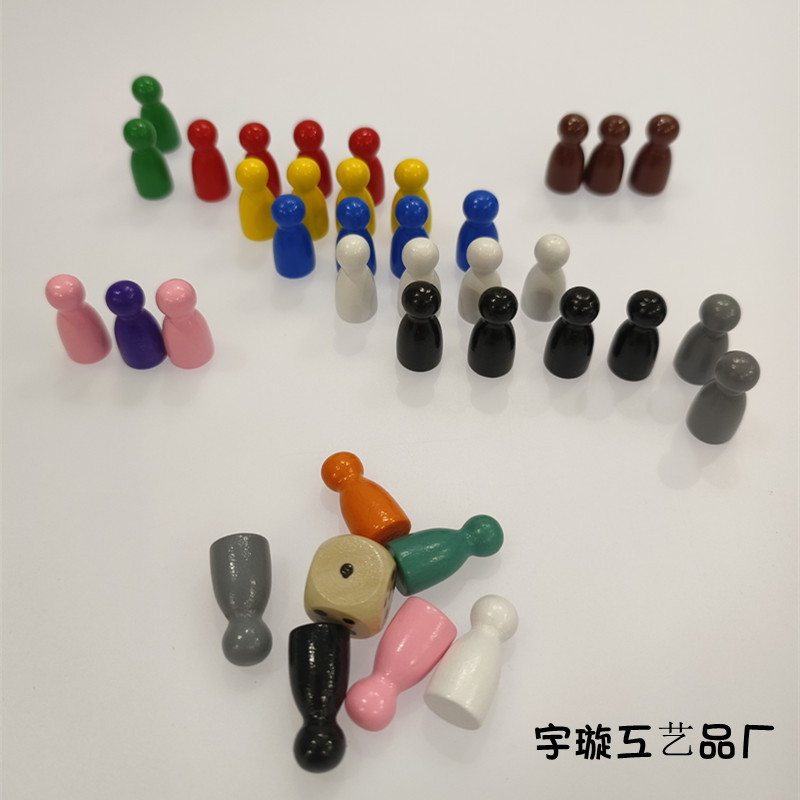 Поставка деревянных человекоподобных шахматных фигур шашки летящие шахматные фигуры настольные игры аксессуары деревянные игровые принадлежности детские игрушки