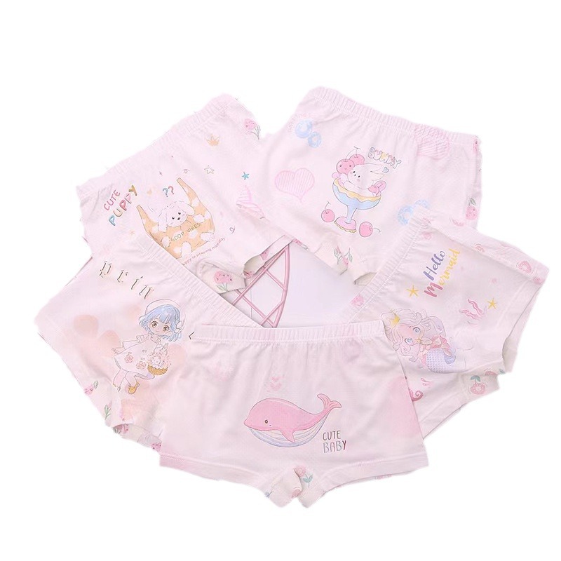 RC Cotton Mone Breathable Cardboard Children's Fragrant Underwear Boys' and Boys' Boxer Baby Children's Shorts Mr. Milk