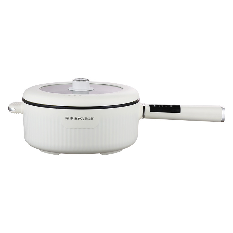 Royalstar Electric Wok Household Electric Hot Pot Smart Electric Cooking Pot Wok Zhongshan Kitchen Electric Gift Wholesale Steamer