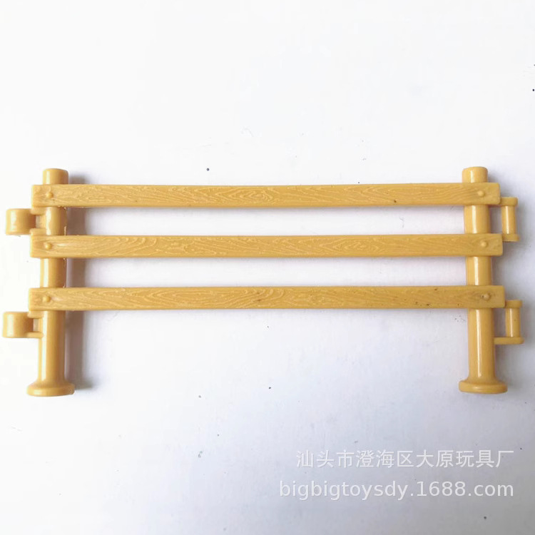 9CM fence zoo accessories military scene fence sand tray model animal sand tray with toys factory direct sales