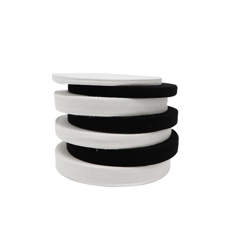Black and White Crochet Elastic Waistband Flat Wide Latex Plain High Elastic Band Hook Edge Elastic Band Accessories Wholesale