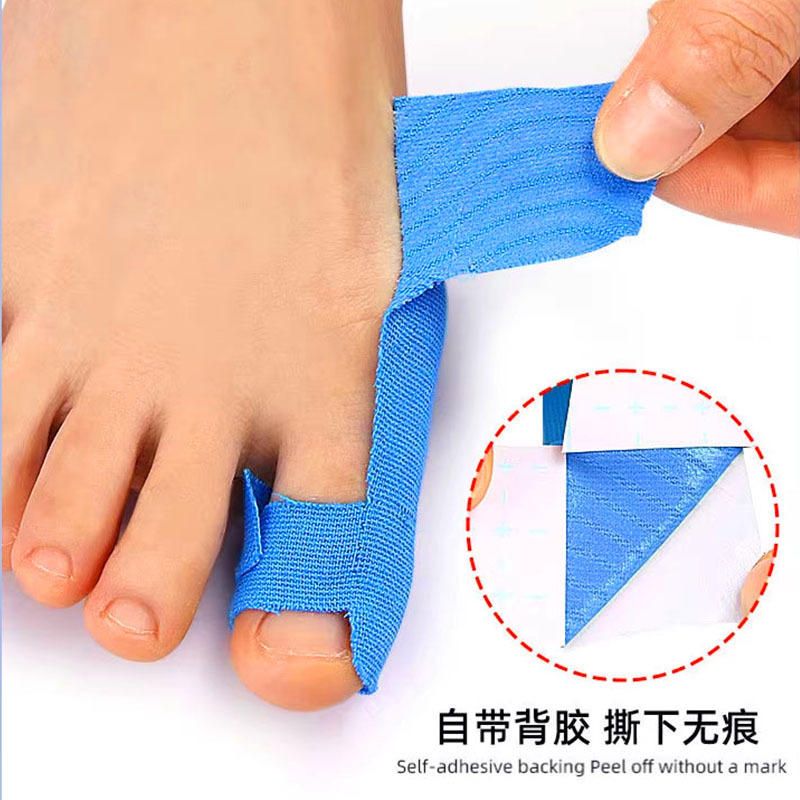 Pre-cut elastic thumb patch fixed support anti-friction sports bandage muscle effect patch strap adhesive patch