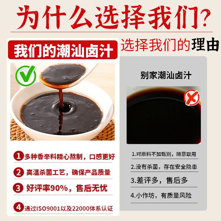 Free Shipping Traditional Braised Meat Sauce Beef Duck Chicken Feet Braised Vegetables Commercial Bag 60g Chaoshan Braised Sauce