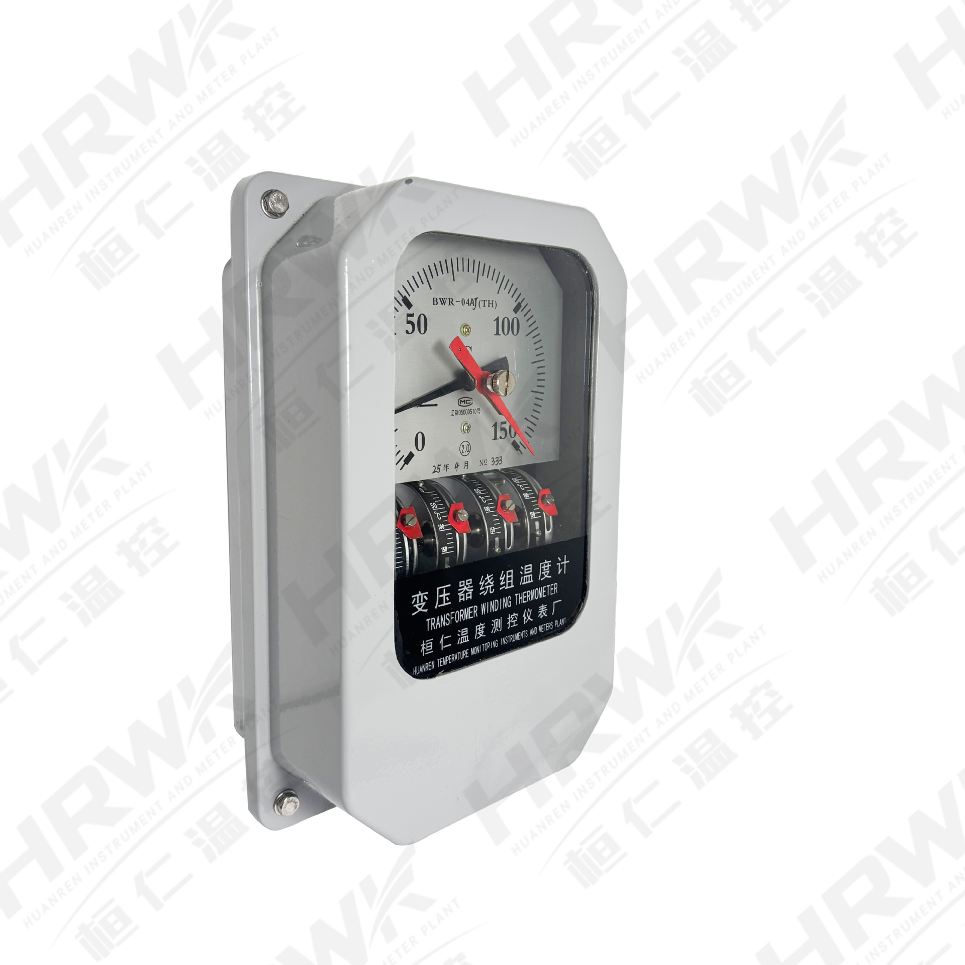 Bwr-04 Series Transformer Dedicated Winding Thermometer Intelligent Display Customized Oil Level Thermostat Xunren Instrument
