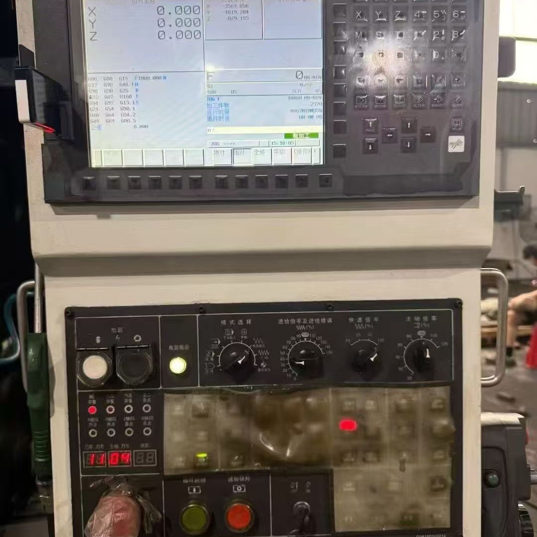 Transfer of Second-Hand Guosheng Gmf6030 Gantry Machining Center Spindle Speed 5000 in Stock