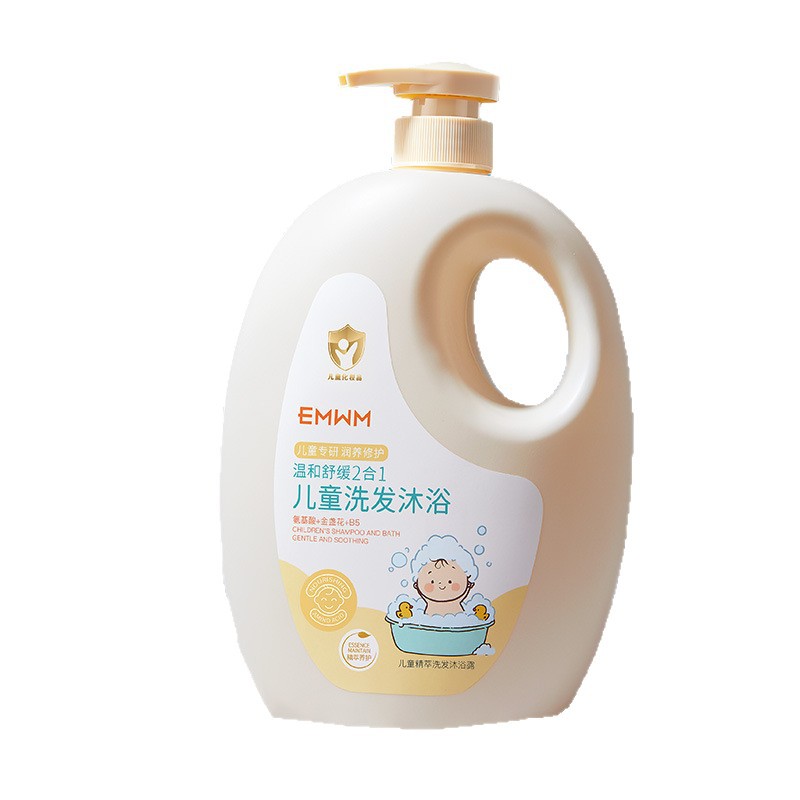 Emwm Children's Essence Shampoo and Shower Gel 1.2L
