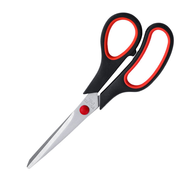Manufacturer's Stationery Scissors, Stainless Steel Household Scissors, Small Scissors, Handmade Paper Cutting, Thread Cutting, Kitchen Rubber and Plastic Scissors