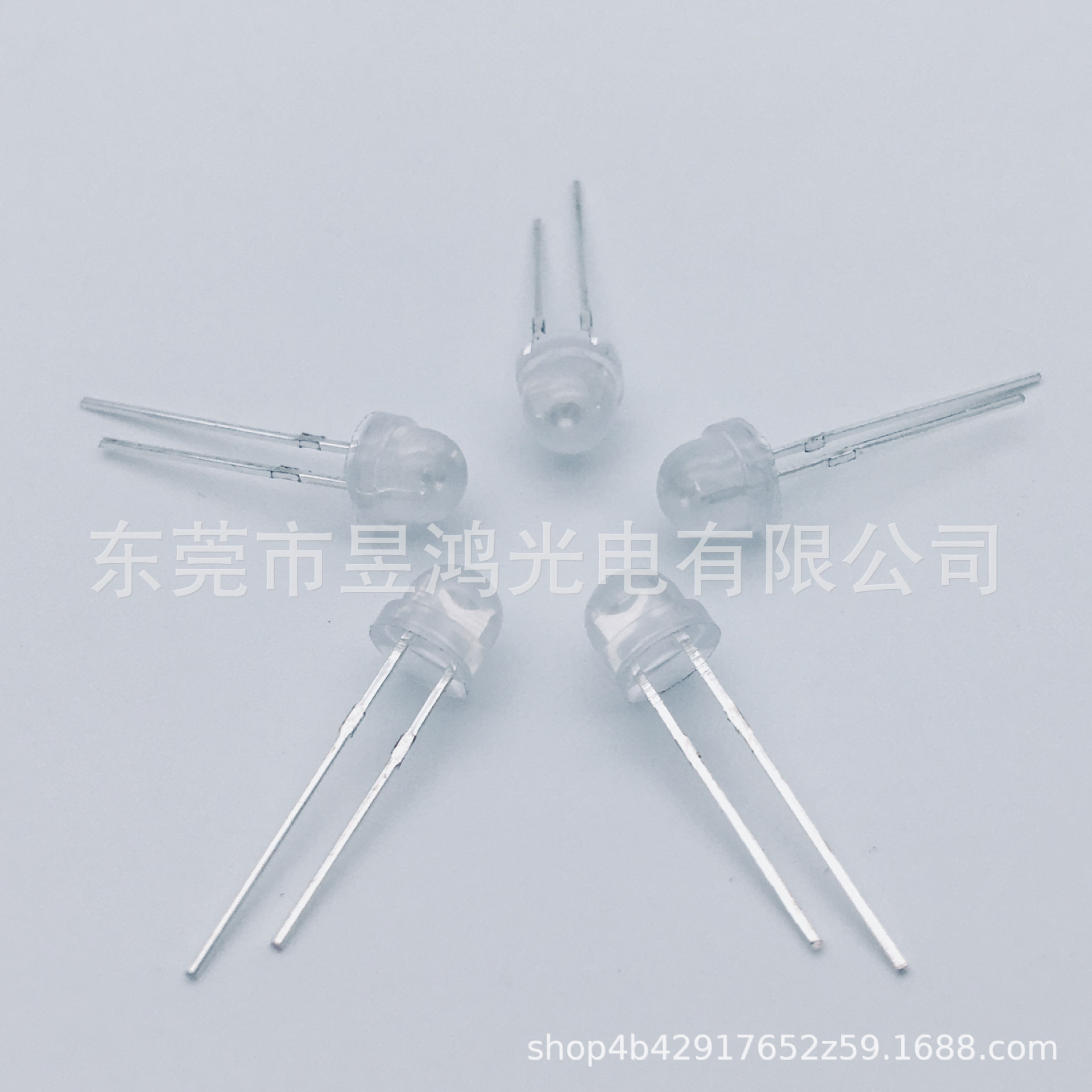 Factory Direct Sales 4.8mm Straw Hat Mist Warm White Long and Short Feet Lighting Beads Led Light-Emitting Diode