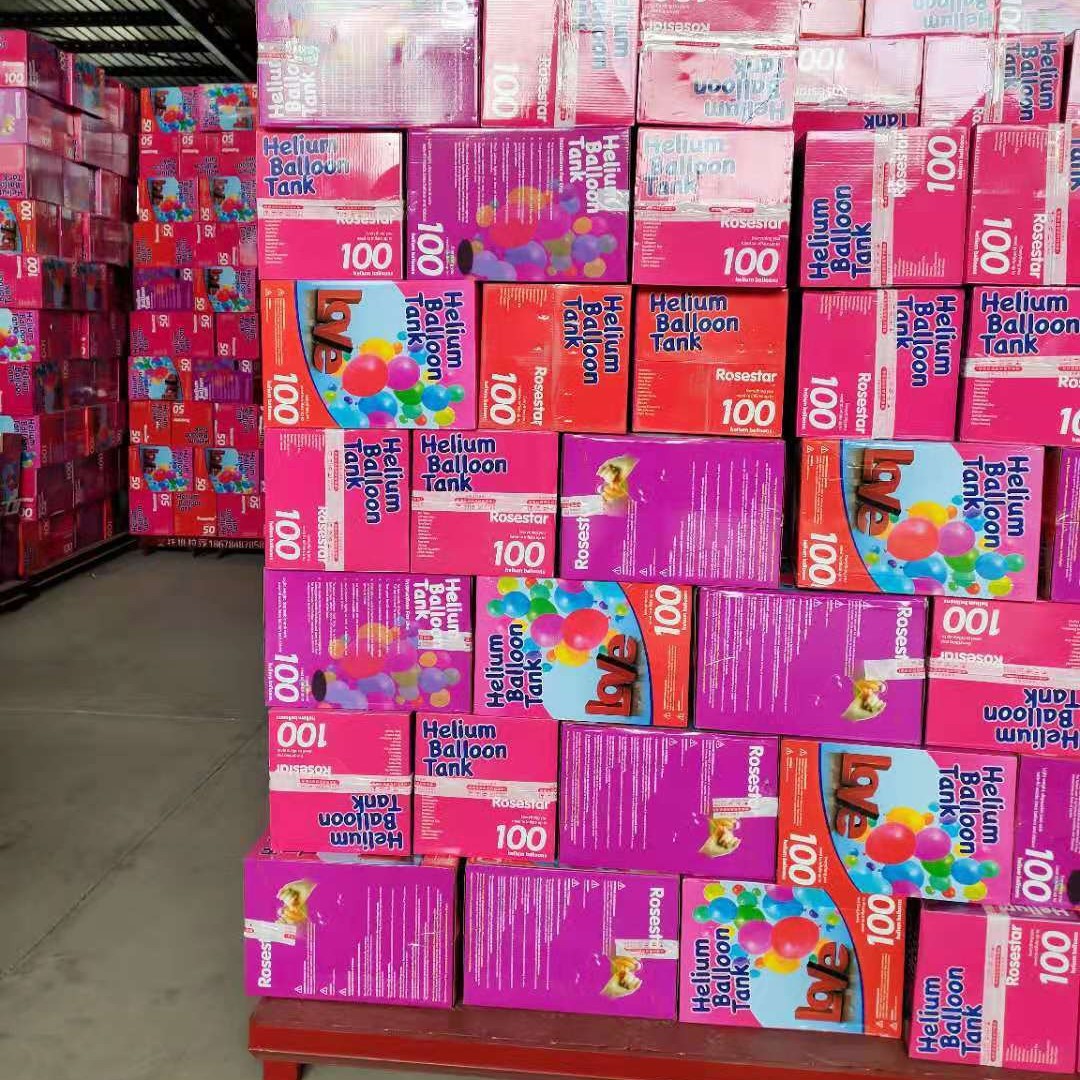 High-Purity Helium Tank Floating Air Pump Low-Pressure Helium Cylinder Helium Barrel Manufacturer Wholesale Dropshipping 100 Balls