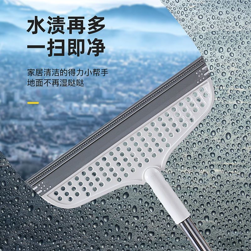 Silicone Magic Broom Household Wiper Sweeper Wipe Floor Toilet Bathroom Toilet Sweep Hair Wipe Artifact