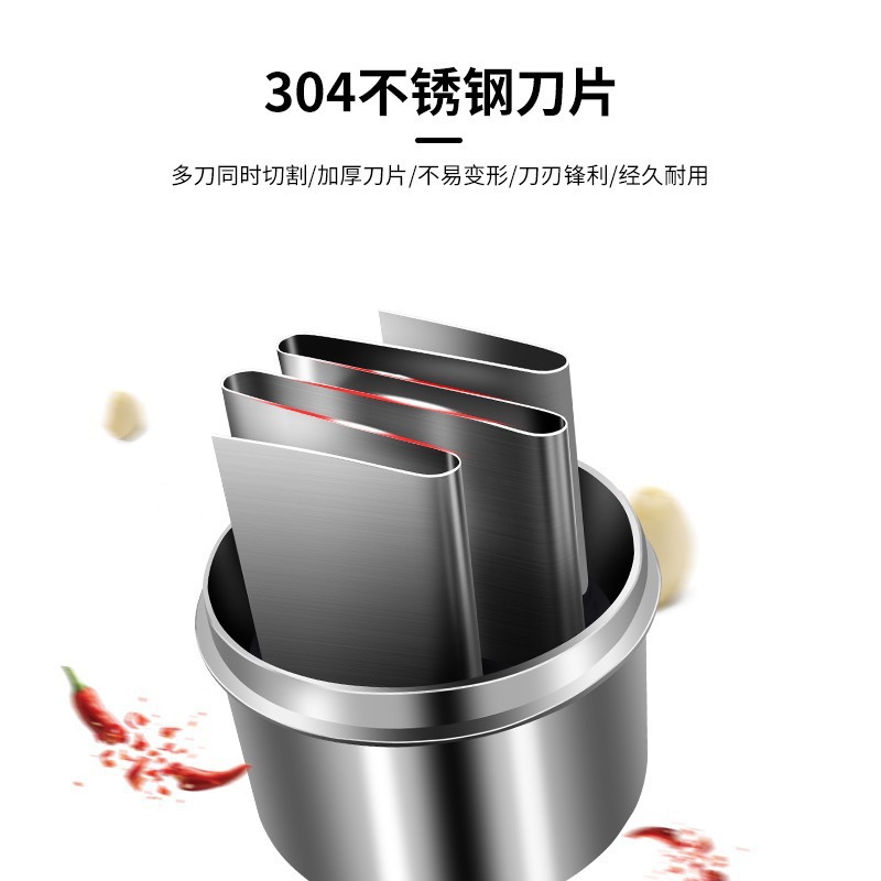 Clap knife multi-function garlic cutter vegetable cutter manual clap knife kitchen supplies household stainless steel garlic tamping artifact