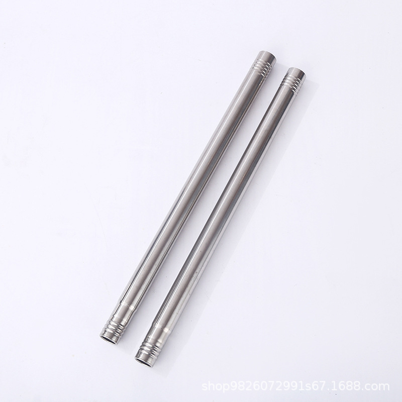 Factory direct supply 201 mop rod shower curtain rod scraping rod threaded rod flagpole drying rack 18 years of professional production