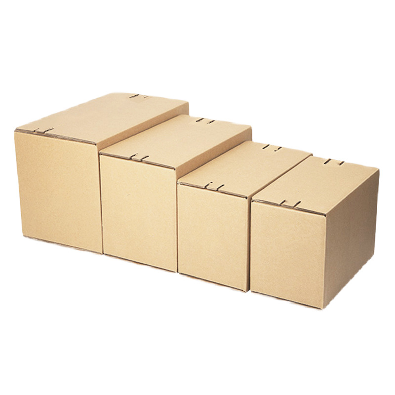 Zipper Carton Three-Layer High-End Carton Cosmetics Packaging Extra Hard Easy to Tear Zipper Type Tape-Free Delivery Carton