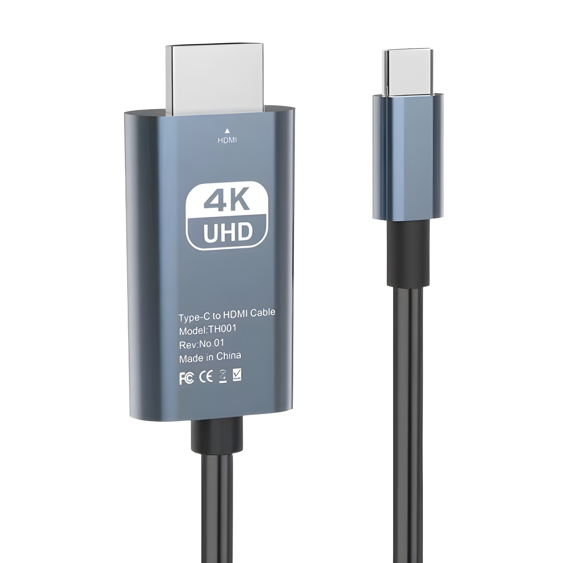 Cross-border type-c to hdmi with screen line 4K HD screen adapter Type-C to HDMI adapter wholesale