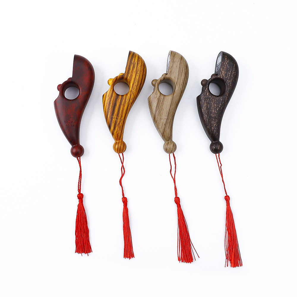 New wood grain bead electronic counter finger ball digital display point counter manual ball counter wholesale