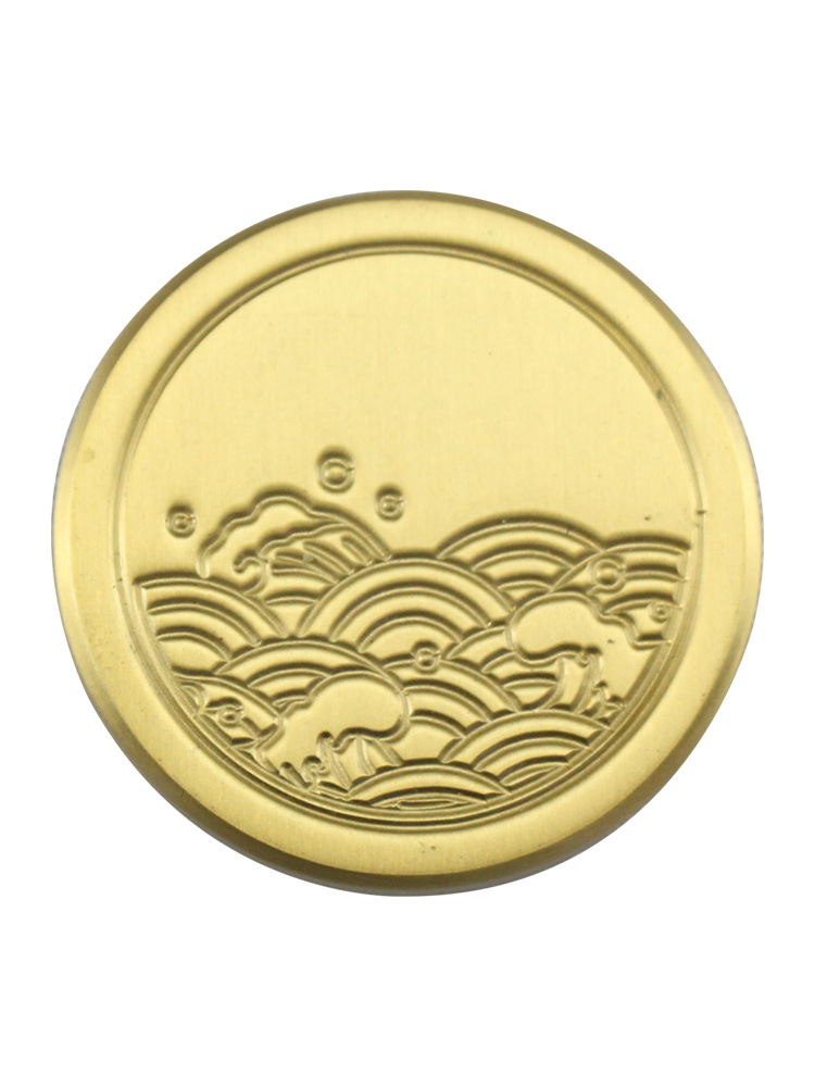 New Chinese Style Furniture Accessories Copper Decorative Pieces Brass Sofa Chair Accessories Backrest Ornaments Bedside Decoration