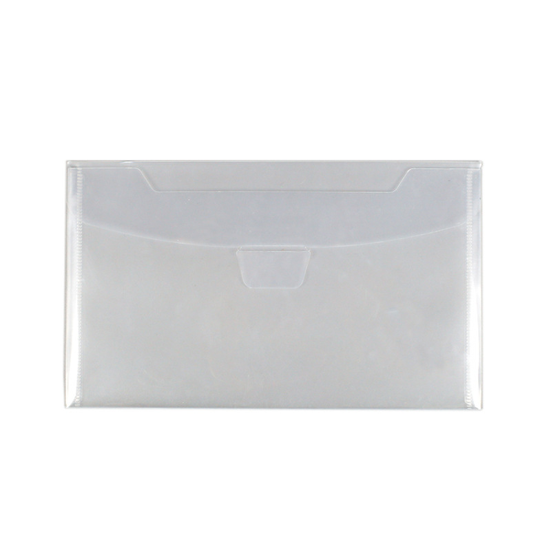 Pin Yue Wholesale A5 Horizontal Socket-Type Transparent File Bag Customized A7 Size Vertical Knife Mold Invoice Bag