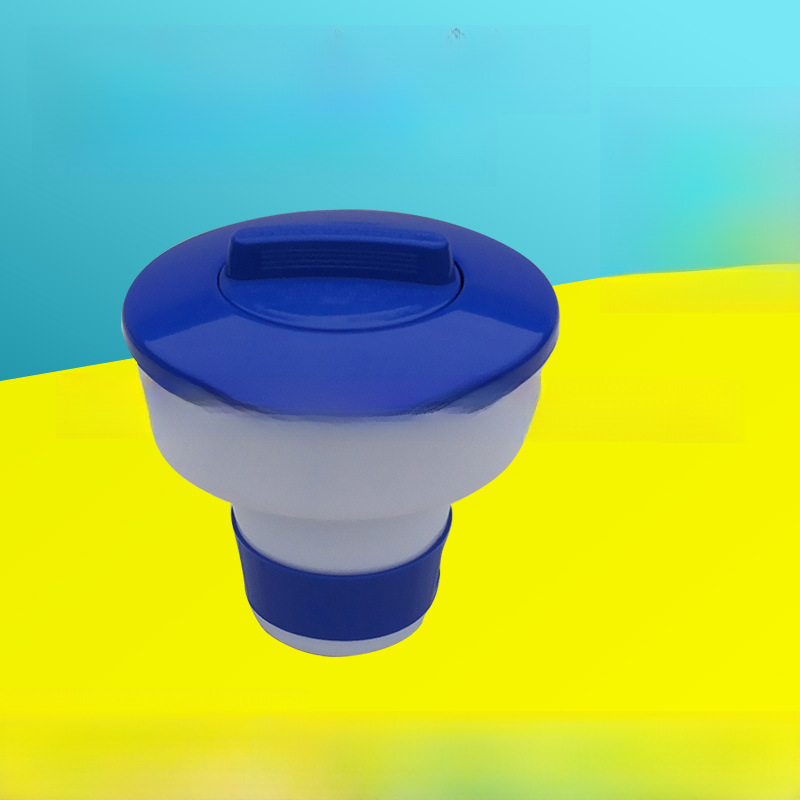 Spot Swimming Pool Floating Pill Floating Cup 8inch Disinfection Automatic Dosing Device Floating Dosing Device Floating Medicine Box Telescopic