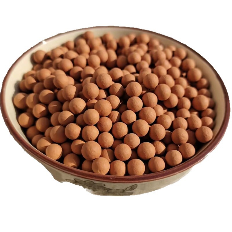 Filled Ceramic Balls, Yellow Clay Heat Therapy Balls, Fish Tank Water Purification Colorful Mineralized Balls, Roasted Bean Baking Medical Stone Balls