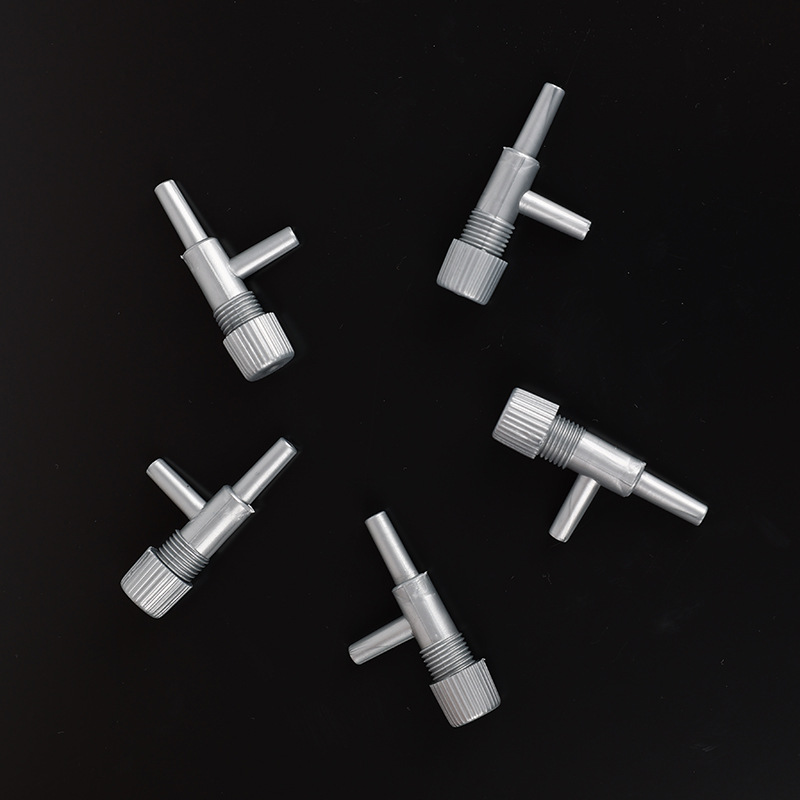 Fish tank aquarium oxygen pipe three-way regulating valve regulating valve fish tank oxygen pump regulating valve air pump 4mm gas pipe