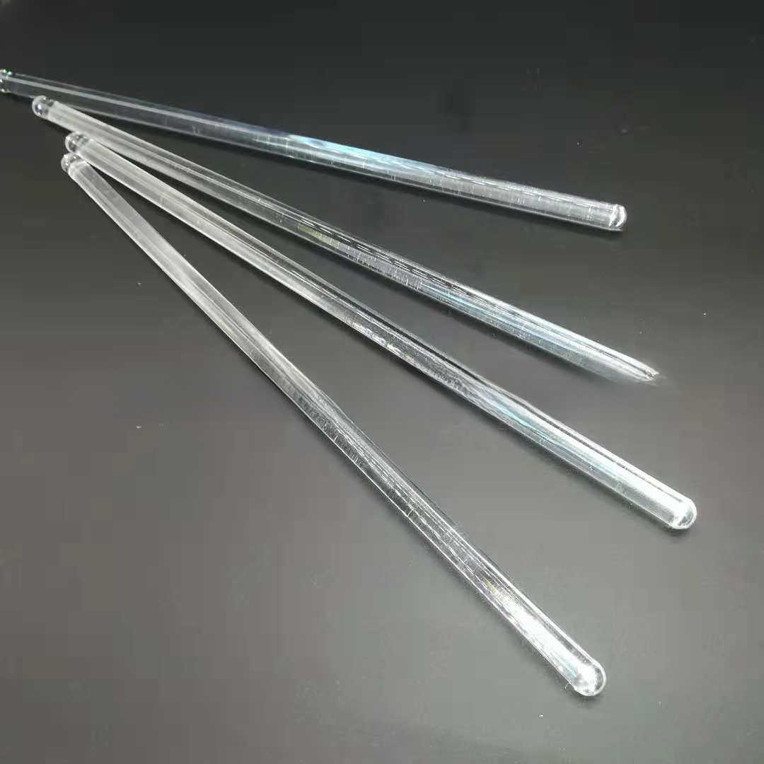 20CM high quality glass rod high quality baking head solid glass rod high temperature resistant glass stirring rod experimental instrument