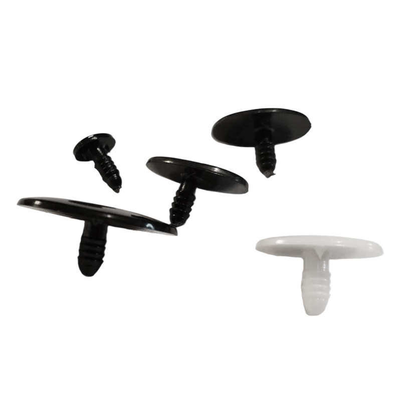 Oval Eyes DIY Plush Toy Accessories Black Flats Bottom Eyeball Crochet Wool Doll Oval Eyes