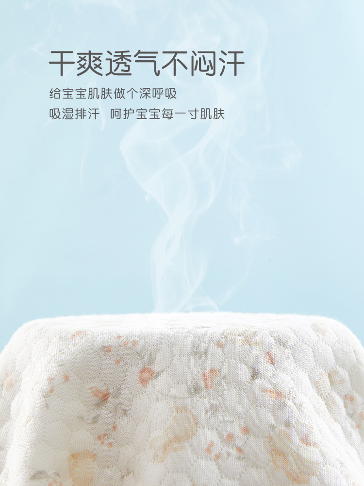 Baby's jumpsuit warm spring and autumn cotton-padded autumn newborn clothes baby's out-of-town clothes thickened winter suit