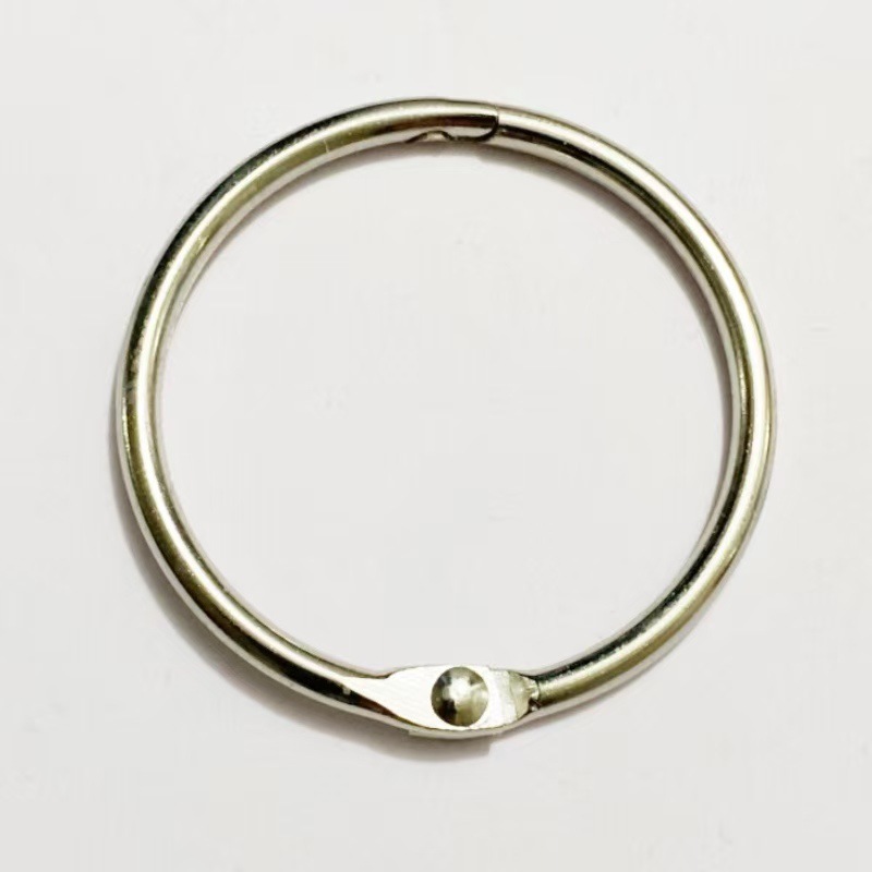 Factory Curtain Ring Live Buckle Hanging Ring Hook Accessories Buckle Ring Roman Rod Circle Metal