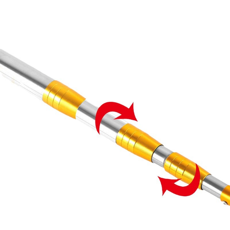 Stainless steel large harpoon fishing with large barbed harpoon head fishing gear accessories telescopic positioning old-fashioned round Harpoon