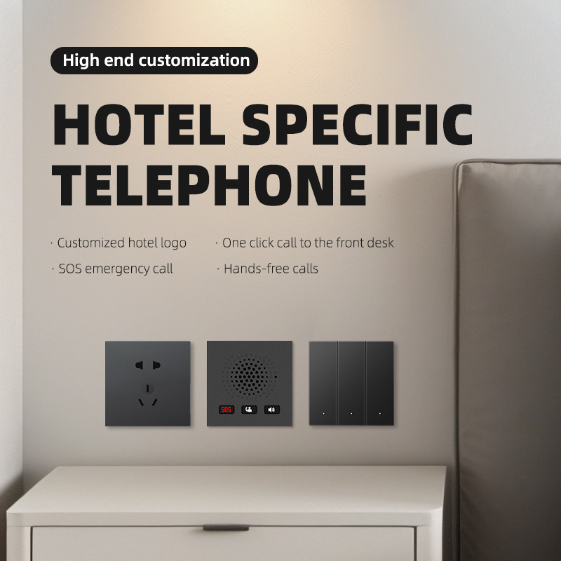 86-тип настенный телефон для гостиниц, мини телефон с экстренным вызовом