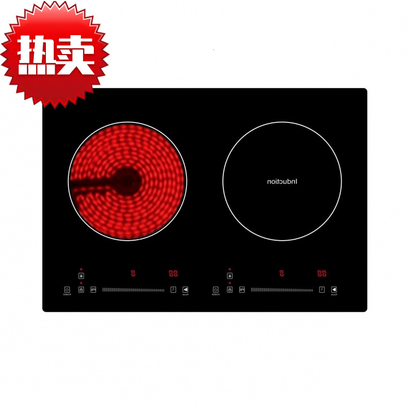 Завод 4 конфорки Комбинированные варочные панели с двумя индукционными конфорками